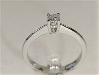 Anello Vidali Gioielli Donna in Oro bianco Diamante 0.20 Ct ANOR-69-34 - ANOR-69-34